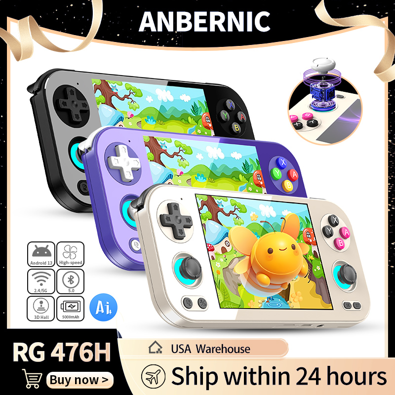 Retro Gaming Guide - เครื่องเล่นเกมพกพา Anbernic RG476H จอ LTPS 4