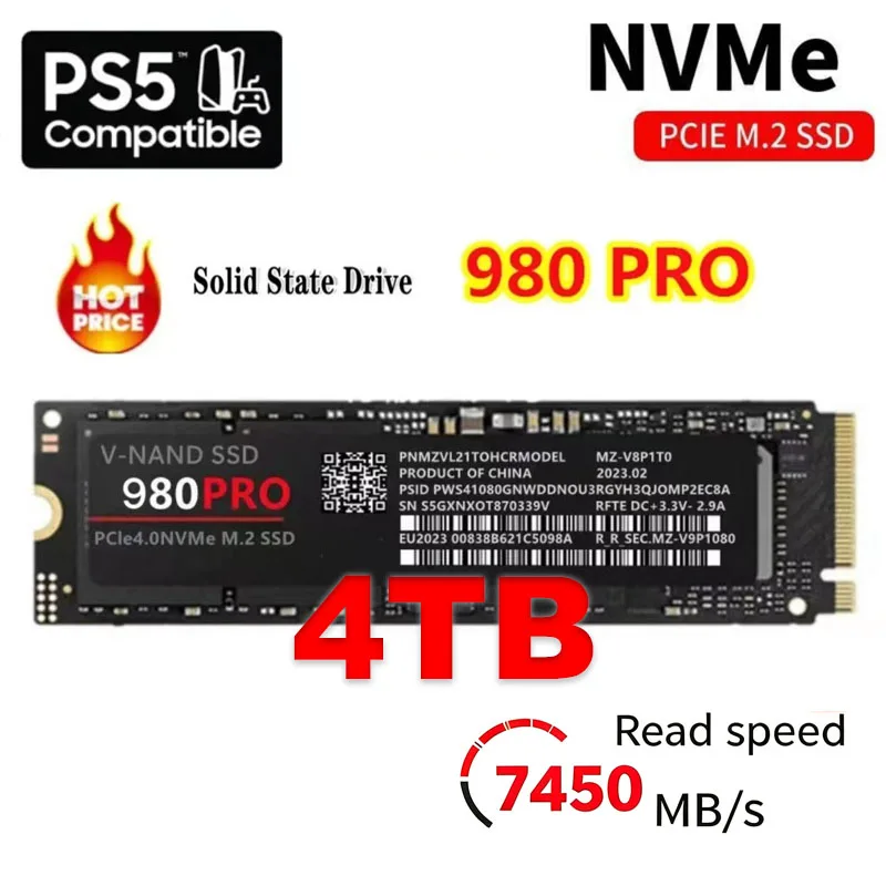 Samsung Ssd 980 Pro - ฮาร์ดดิสก์ SSD ความเร็วสูง 980 PRO PCIe4.0