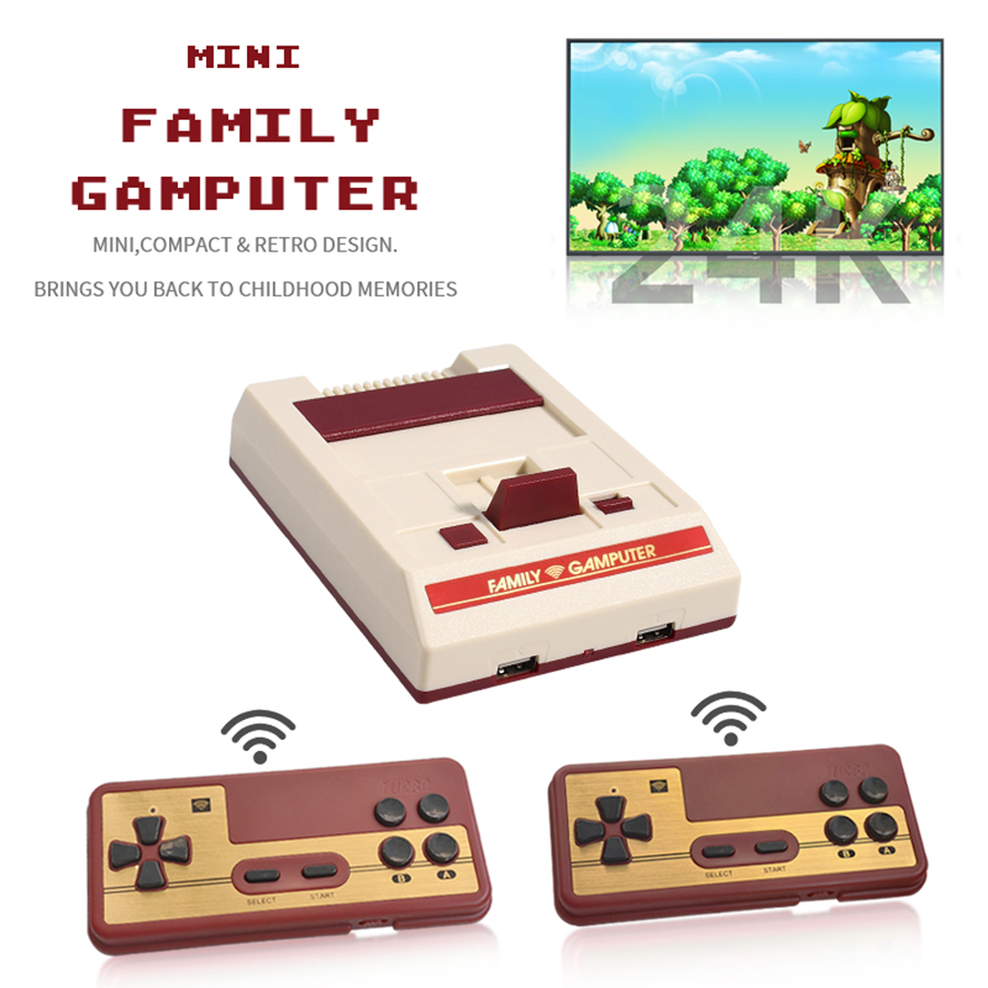 Retro Gaming Tv - ใหม่เกม4K HD Stick MINI TV คอนโซลเกมมือถือไร้สายปลั๊กแอนด์เพลย์ย้อนยุคคลาสสิกของขวัญเกมแพด