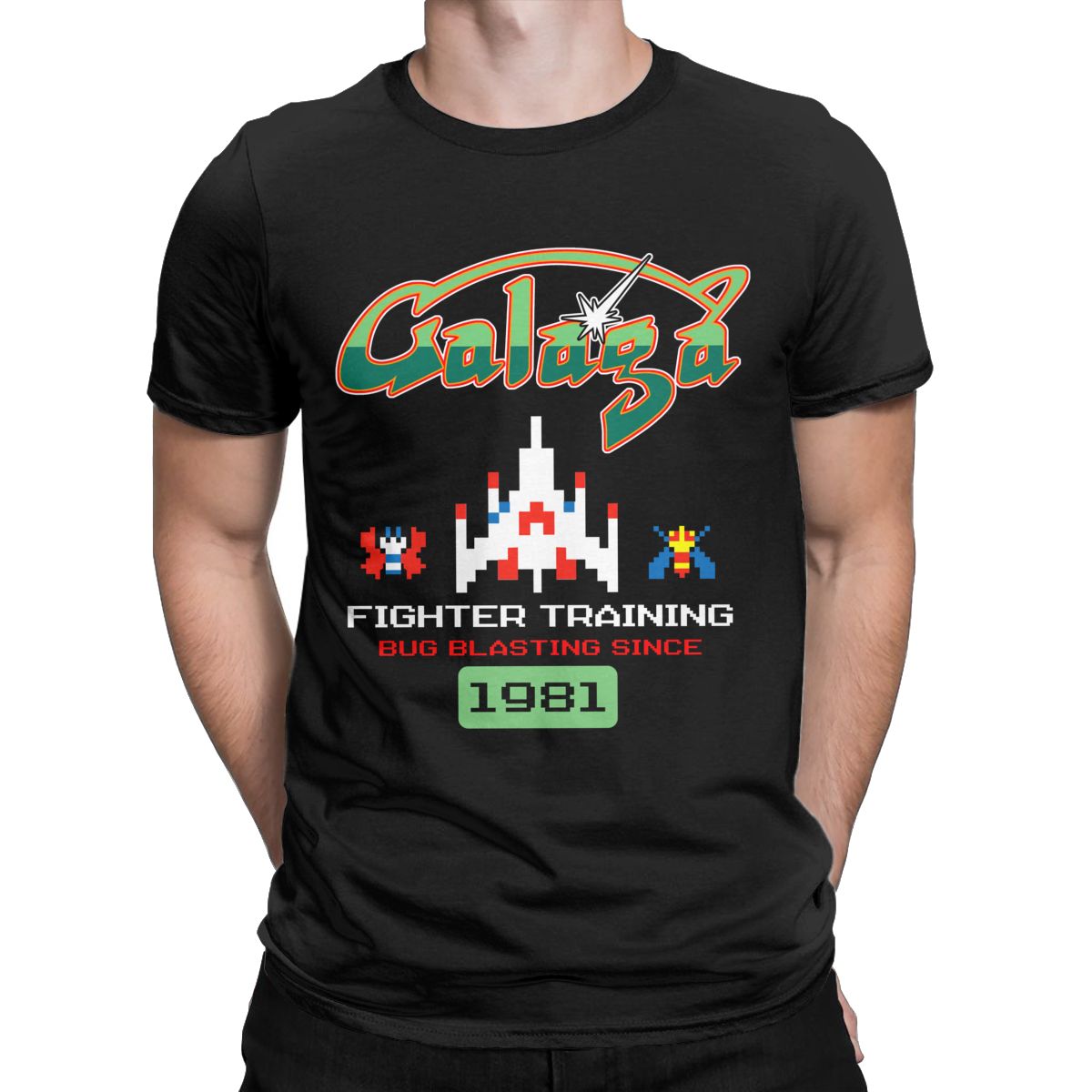 Retro Gaming Juegos - Mod.01 อาเขต Galaga 1981 Space Invaders