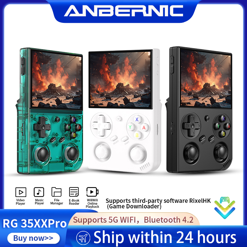 Retro Gaming Tv - เครื่องเล่นเกมพกพา Anbernic RG 35XXPro รุ่น Retro