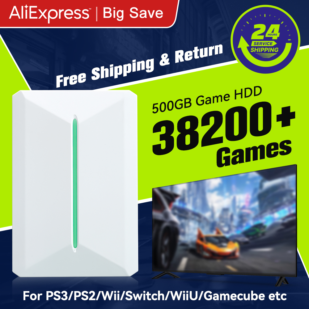 Retro Gaming Tv - Retrobat & playnite คอนโซลเกมย้อนยุค500GB สำหรับ PS3/PS2/SWITCH/wi/wi/laptop
