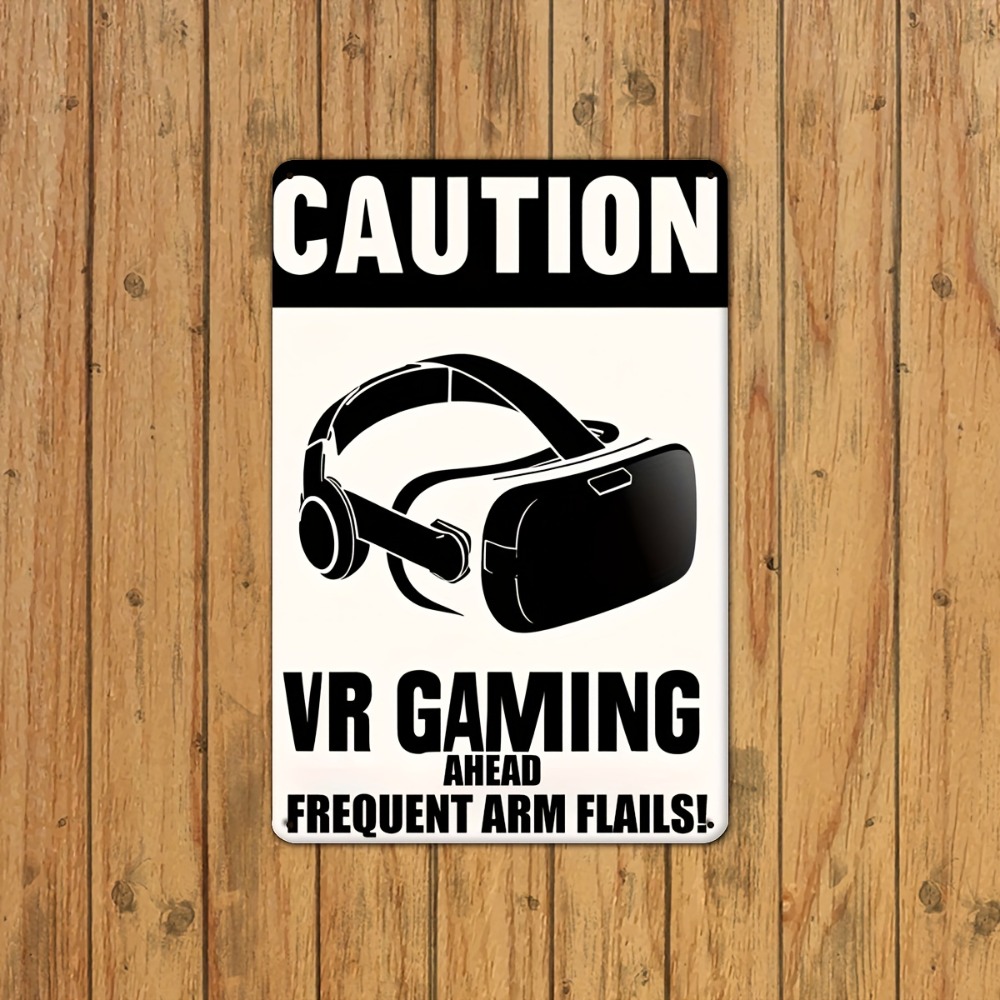 ป้ายโลหะเตือนความปลอดภัยสำหรับ - Retro Gaming Vr บทวิจารณ์และราคา