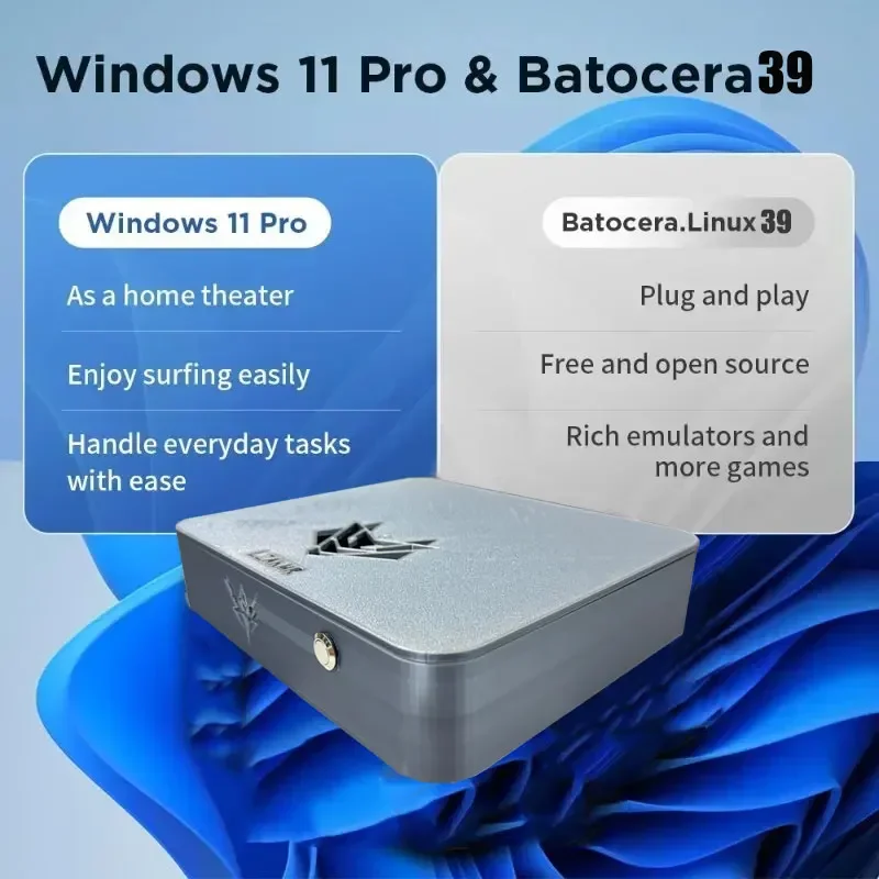 กล่องเกมระบบคู่ AK1 Pro 70000+ - Retro Gaming Tv บทวิจารณ์และราคา