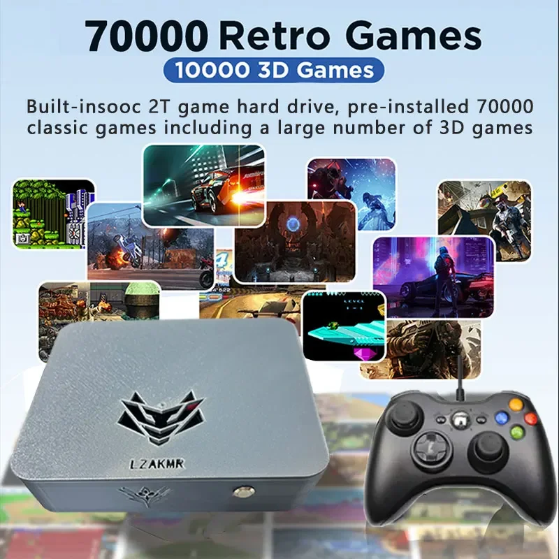 กล่องเกมระบบคู่ AK1 Pro 70000+ - Retro Gaming Tv บทวิจารณ์และราคา