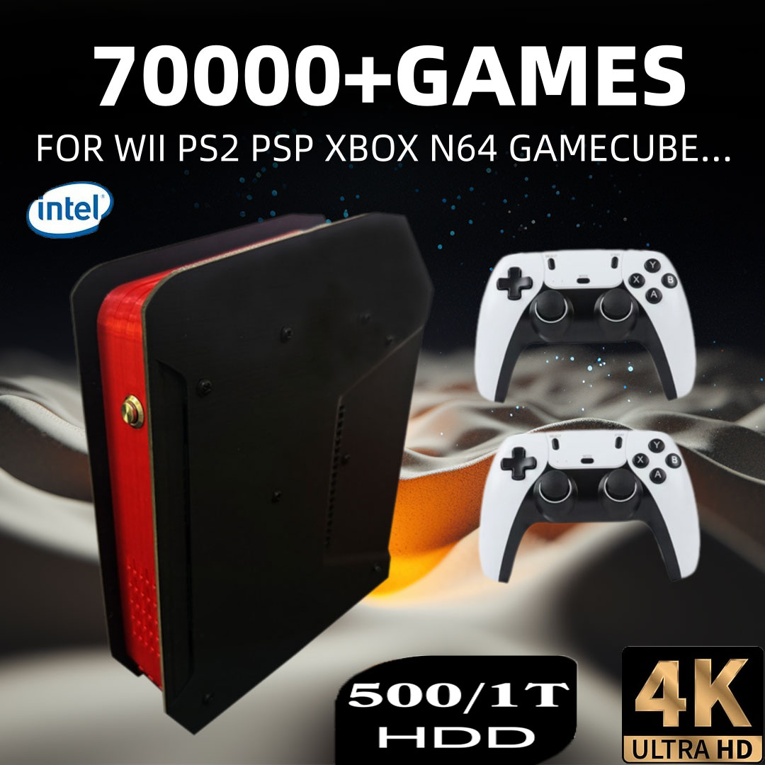 X4 Retro คอนโซลวิดีโอเกม 1T Du - Retro Gaming Tv บทวิจารณ์และราคา