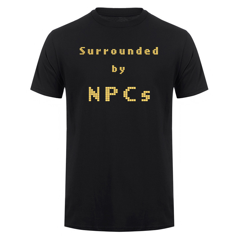 ตลกขบขัน ถูกล้อมรอบโดย NPC เสื - Retro Gaming Meme บทวิจารณ์และราคา