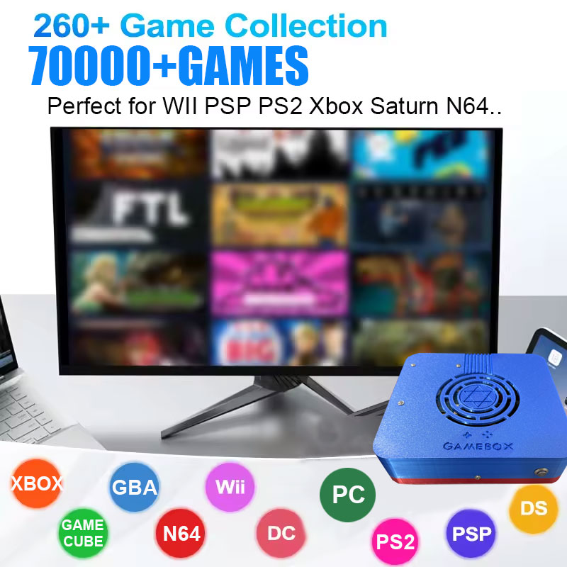 GD10 คอนโซลเกมย้อนยุคระบบคู่ I - Retro Gaming Tv บทวิจารณ์และราคา