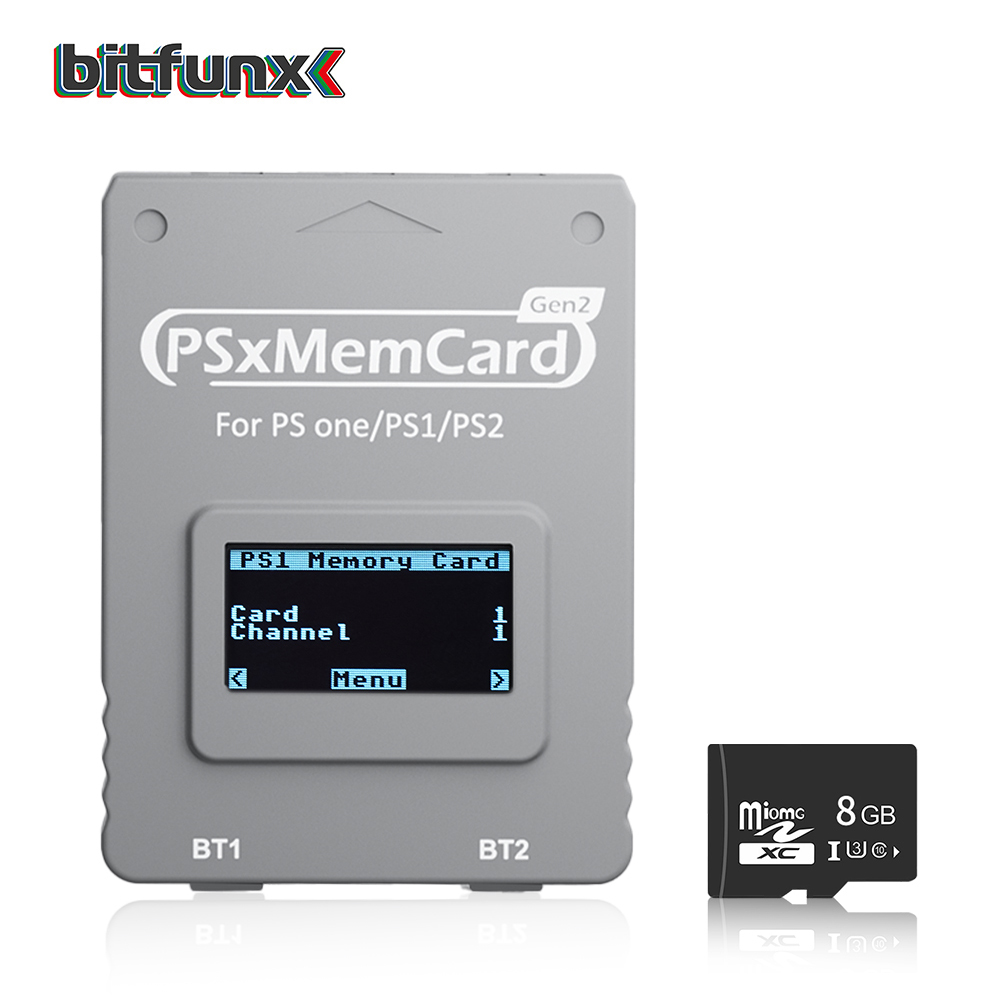 Bitfunx PSxMemCard Gen2 Store  - Retro Gaming Monitor บทวิจารณ์และราคา