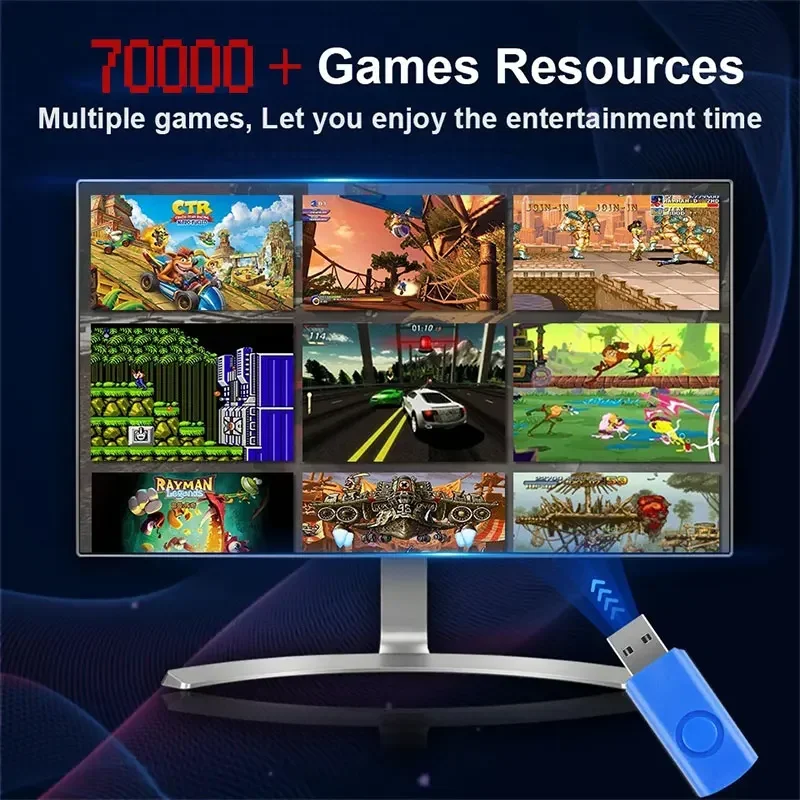 เครื่องเล่นเกมย้อนยุค 70000+ เ - Retro Gaming Tv บทวิจารณ์และราคา