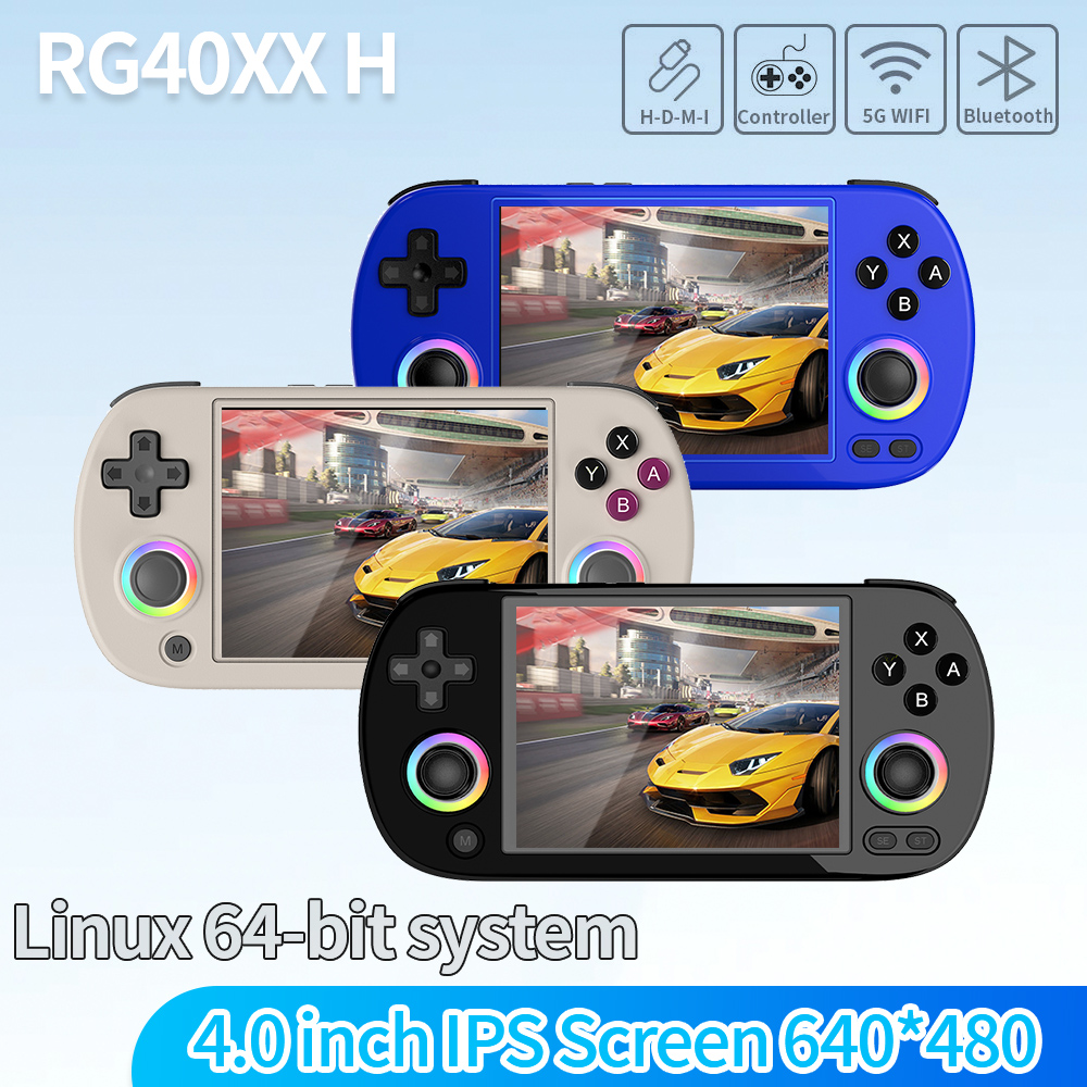 Anbernic RG40XXH เครื่องเล่นเก - Retro Gaming Anbernic บทวิจารณ์และราคา